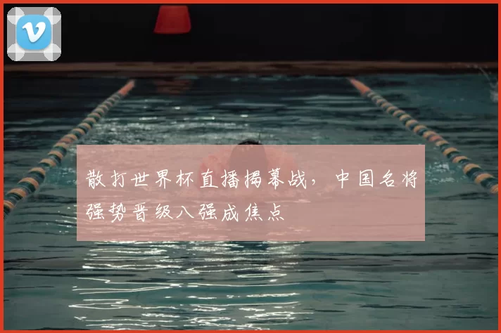 散打世界杯直播揭幕战，中国名将强势晋级八强成焦点